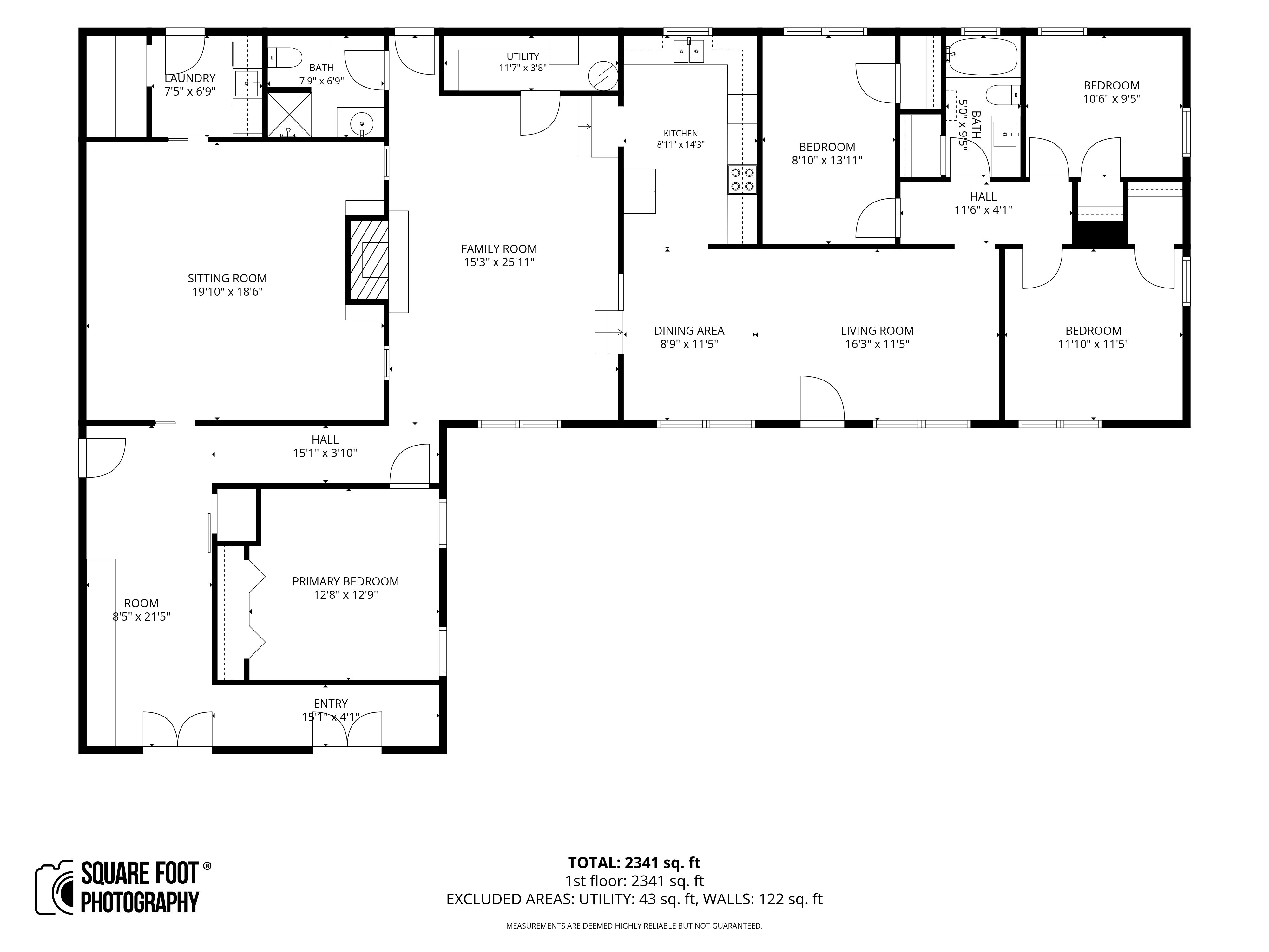Floorplan for 914 6th Street in Blanco, Texas